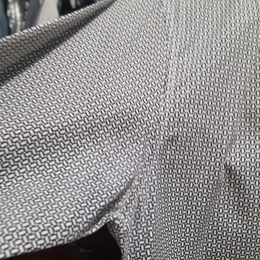 TopMan shirt pattern navy - Picture 3 of 7
